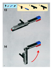 LEGO 8099 instructions page 6 – build guide