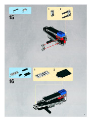 LEGO 8099 instructions page 7 – build guide