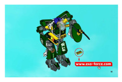LEGO 8100 instructions page 19 – build guide
