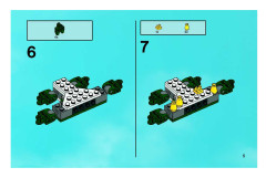 LEGO 8100 instructions page 5 – build guide