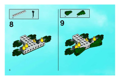LEGO 8100 instructions page 6 – build guide