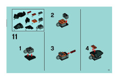 LEGO 8101 instructions page 11 – build guide