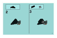 LEGO 8101 instructions page 3 – build guide