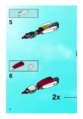 LEGO 8102 instructions page 10 – build guide