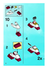 LEGO 8102 instructions page 12 – build guide