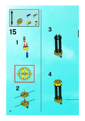 LEGO 8102 instructions page 22 – build guide