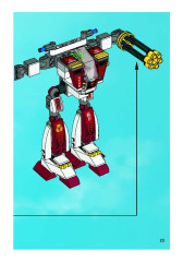 LEGO 8102 instructions page 23 – build guide