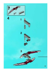 LEGO 8102 instructions page 25 – build guide