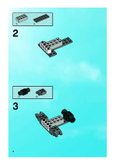 LEGO 8102 instructions page 4 – build guide
