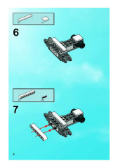 LEGO 8102 instructions page 6 – build guide