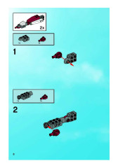 LEGO 8102 instructions page 8 – build guide