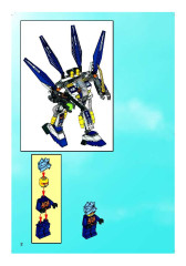 LEGO 8103 instructions page 2 – build guide