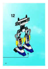 LEGO 8103 instructions page 20 – build guide