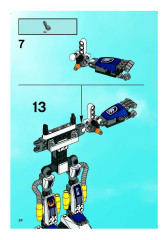 LEGO 8103 instructions page 24 – build guide