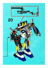 LEGO 8103 instructions page 37 – build guide