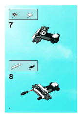 LEGO 8103 instructions page 6 – build guide