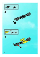 LEGO 8103 instructions page 8 – build guide