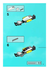 LEGO 8103 instructions page 9 – build guide