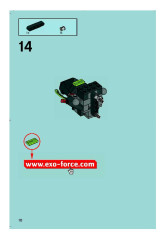 LEGO 8104 instructions page 10 – build guide