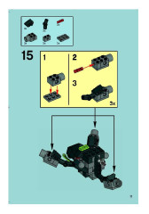 LEGO 8104 instructions page 11 – build guide