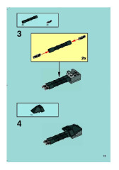 LEGO 8104 instructions page 13 – build guide