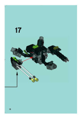 LEGO 8104 instructions page 18 – build guide