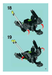 LEGO 8104 instructions page 19 – build guide