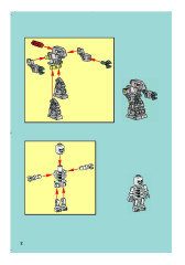 LEGO 8104 instructions page 2 – build guide