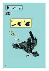LEGO 8104 instructions page 20 – build guide