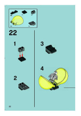 LEGO 8104 instructions page 22 – build guide