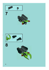 LEGO 8104 instructions page 6 – build guide