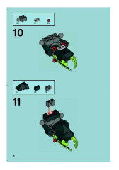 LEGO 8104 instructions page 8 – build guide