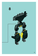 LEGO 8105 instructions page 13 – build guide