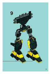 LEGO 8105 instructions page 17 – build guide