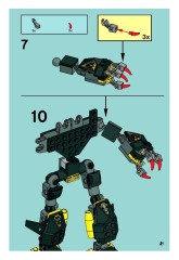 LEGO 8105 instructions page 21 – build guide