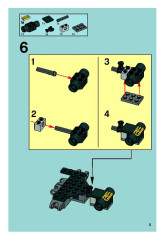 LEGO 8105 instructions page 5 – build guide