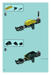 LEGO 8105 instructions page 8 – build guide