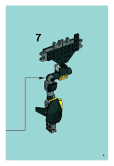 LEGO 8105 instructions page 9 – build guide