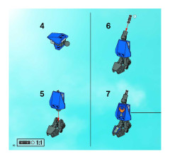 LEGO 8106 instructions page 10 – build guide