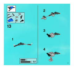LEGO 8106 instructions page 17 – build guide