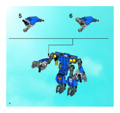 LEGO 8106 instructions page 18 – build guide