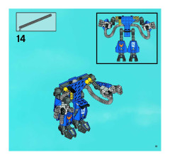 LEGO 8106 instructions page 19 – build guide