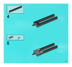 LEGO 8106 instructions page 23 – build guide