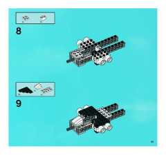 LEGO 8106 instructions page 25 – build guide