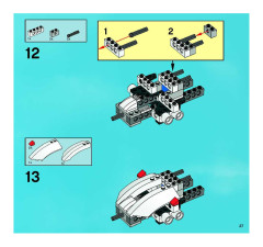 LEGO 8106 instructions page 27 – build guide