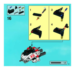 LEGO 8106 instructions page 29 – build guide