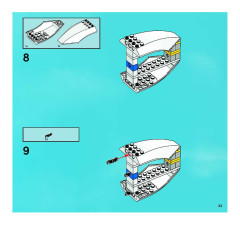 LEGO 8106 instructions page 33 – build guide