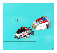 LEGO 8106 instructions page 35 – build guide