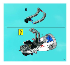 LEGO 8106 instructions page 37 – build guide