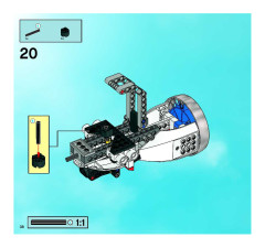 LEGO 8106 instructions page 38 – build guide